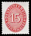 15 Pf; 1927; Michel-Nr.: 118