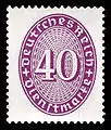 40 Pf; 1927; Michel-Nr.: 121