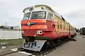 Dieselzug DR1-045 im Eisenbahnmuseum Brest (Belarus)