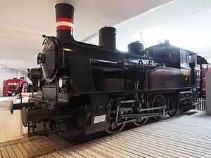 Q 345 im Eisenbahnmuseum Odense