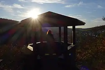 Aussichtspunkt Isberg-Tempelchen