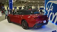 Heckseitenansicht Cabriolet