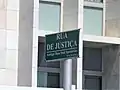 Alte und neue Straßennamen:Rua de Justiça, ehemals Rua Sad Sprastião