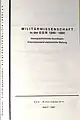 Titelblatt Heft 5/1992 Militärwissenschaft in der DDR 1949–1990