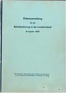 Cover Datensammlung Landwirtschaft 1969