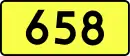 Droga wojewódzka 658