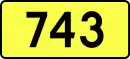 Droga wojewódzka 743