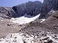 Der Schneelochgletscher im August 2006