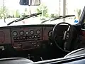 Sitzplatz des Chauffeurs