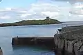 Blick auf Dalkey Island