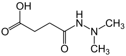 Strukturformel von Daminozid