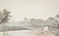 Südindische „Landschaftsansicht“