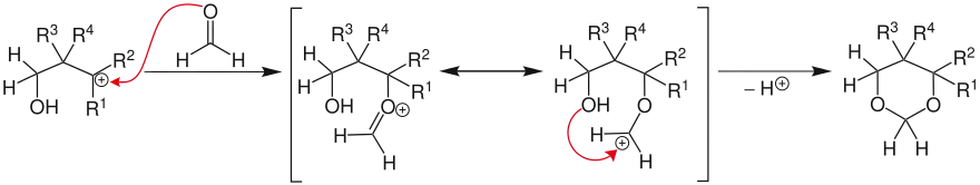 Darstellung der 1,3-Dioxane