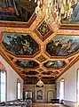 Der Rittersaal im Schloss Kirchberg.
