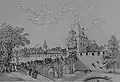 Bern, Äusseres Aarbergertor (um 1820).