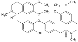 Strukturformel von Dauricin