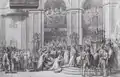 Etude pour le Couronnement, von Jacques-Louis David, 1805