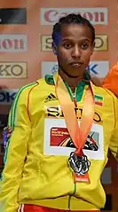 Bronzemedaillengewinnerin Dawit&nbsp;Seyaum