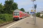 Wendezug der S-Bahn in Rostock&nbsp;Parkstraße