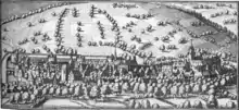 Stich Büdingens von Matthäus Merian