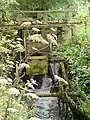 Wasserrad von De Watermeulen in Ottergem
