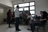 Debating Club in der Faculté de Médecine de Tunis.
