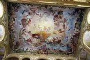 Deckenfresko im Treppenhaus von Schloss Weißenstein