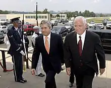 Nuno Severiano Teixeira (links, mit US-Verteidigungsminister Robert Gates, 8. Juni 2007)