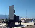 US-amerikanisches AN/TPQ-36 am Flughafen von Sarajewo 1996
