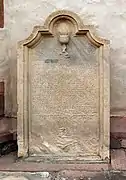 Epitaph für Pater Windisch (1736–1783)