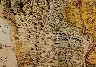 Weststeirisches Hügelland, 1678, Almgebiete als „Alben“