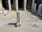 Das Mosaik im Peristyl