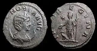 Denarius der Zenobia