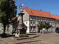 Gefallenenehrenmal 1870/71 auf dem Buchholzmarkt