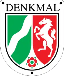 Denkmalplakette in Nordrhein-Westfalen