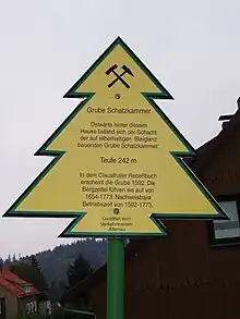 Grube Schatzkammer, Schatzkammer Gang, Altenau