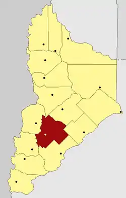 Lage von Las Coloradas