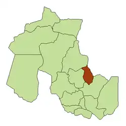 Lage von Valle Grande