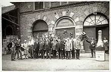 Gustav Hartmann zu Besuch bei Deinhard in Koblenz während seiner Parisreise, 1928