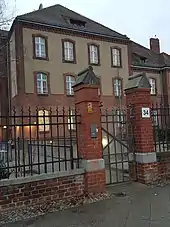 Der offene Bereich der Einrichtung zum Vollzug der Sicherungsverwahrung in der JVA Tegel in der Seidelstr. 34