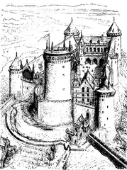 Rekonstruktion der Kernburg