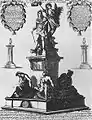 Place des Victoires – ursprüngliche Statue Louis XIV.