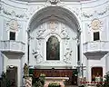 Die Kirche San Cristoforo von innen
