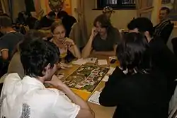 Spielrunde mit Hase und Igel