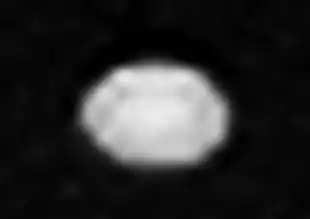 Despina auf einer Aufnahme der Raumsonde Voyager 2
