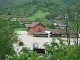 Überflutungen bei Gornji Milanovac, Mittelserbien, 15.&nbsp;Mai