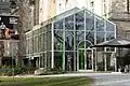 Göttingen-Innenstadt, Glasfoyer am Deutschen Theater (Aufnahme 2018)