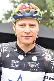 Kévin Van Melsen bei der Deutschland Tour 2018
