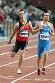 Emanuele Di Gregorio (rechts)Rang vier  in 10,26&nbsp;s