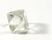 Idiomorpher Diamantkristall